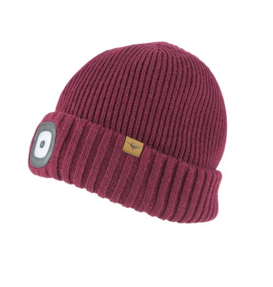Sealskinz cold weather LED beanie Rot 13100034-0006-VRR