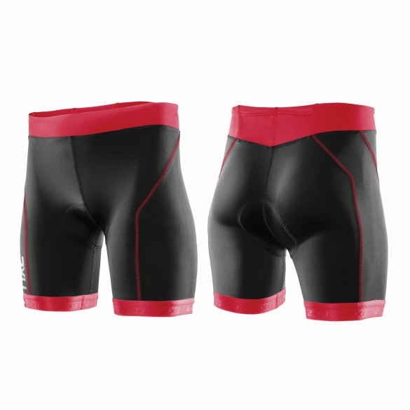 2XU G:2 Active Tri short Schwarz/Rot Damen WT3122b