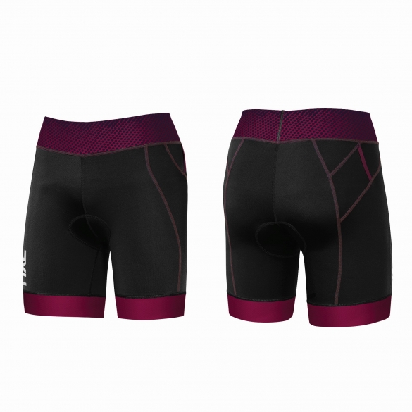 2XU Perform Pro Tri short Schwarz/Violett Damen WT3628b