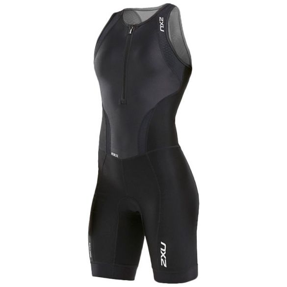 2XU Perform Ärmellos Trisuit Schwarz Damen 2018 WT4855d-BLK/BLK-VRR