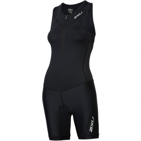 2XU Active Ärmellos Trisuit Schwarz Damen 2018 WT4865d-BLK/BLK-VRR
