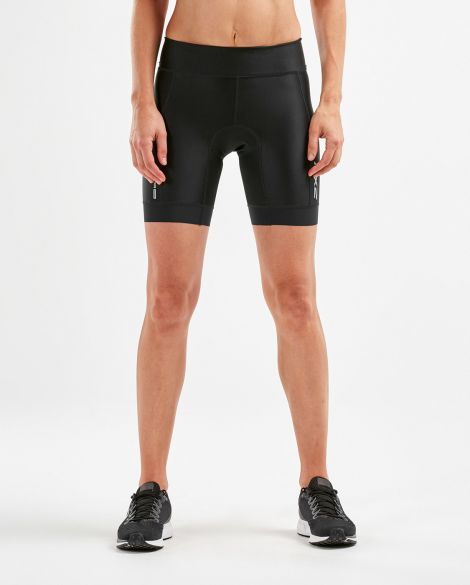 2XU Perform 7" Tri shorts Schwarz Damen WT5539b-BLK/BLK-VRR
