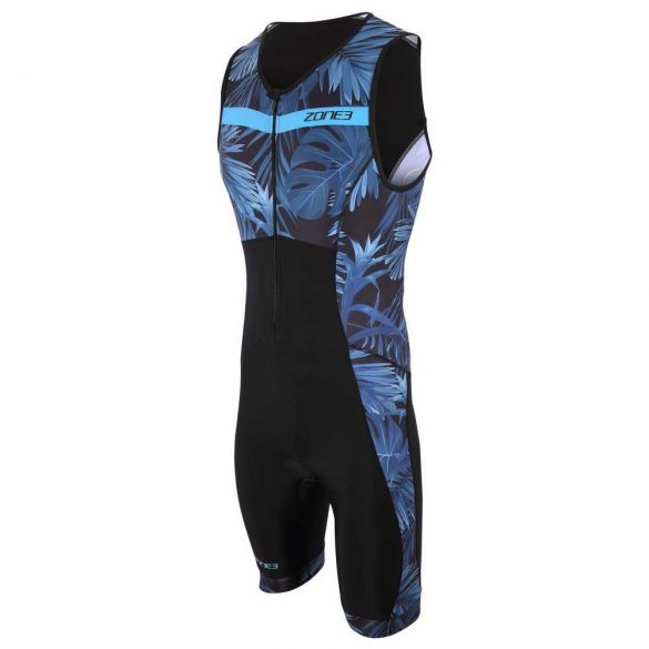 Zone3 Activate Plus tropical palm Trisuit Armellos Herren TS21MACP103