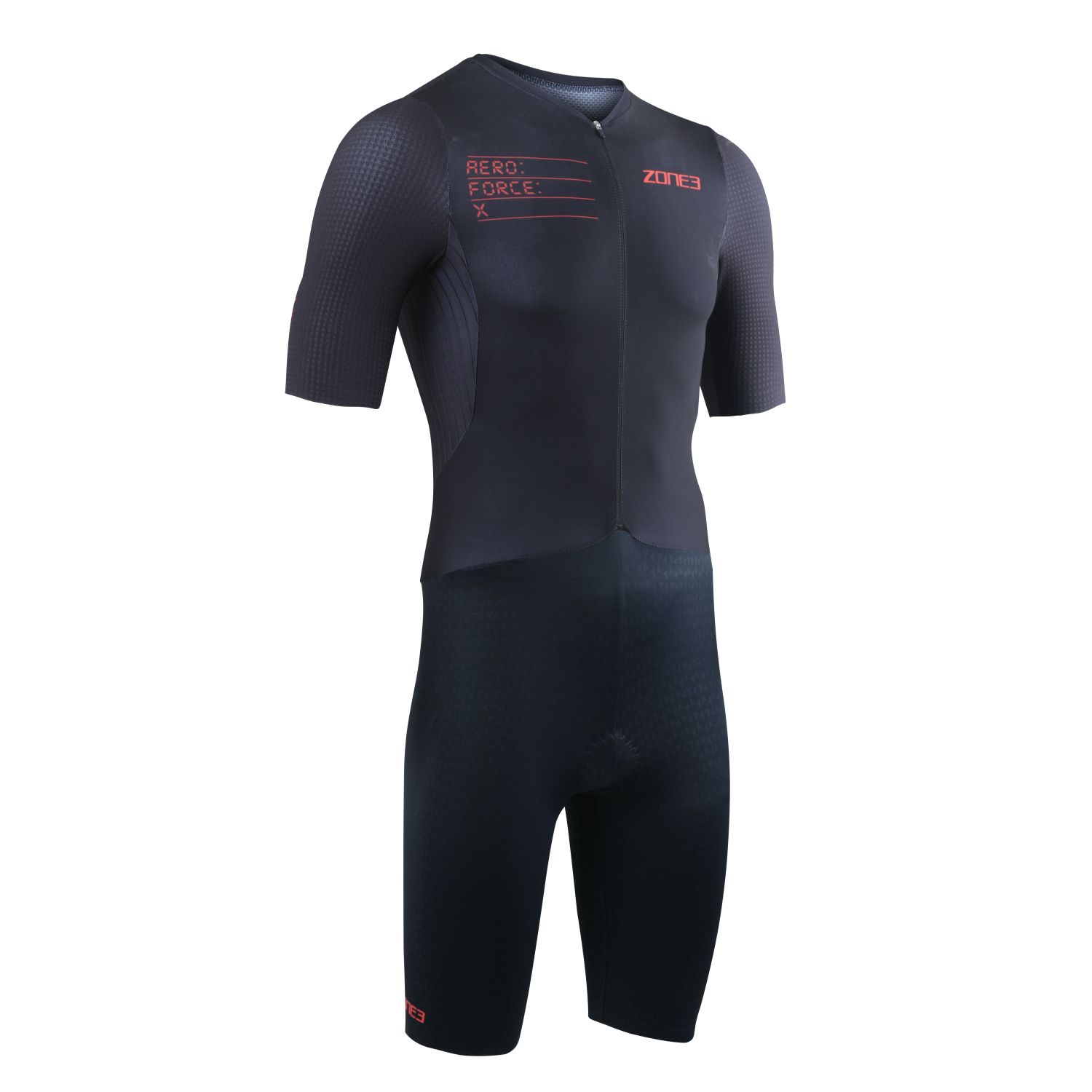 Zone3 Aeroforce X II Trisuit Kurzarm Schwarz Herren TS23MAFS101