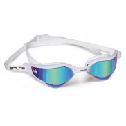 BTTLNS Sunfyre 1.0 Spiegellinse Schwimmbrille Weiss/Regenbogen 