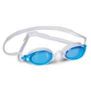 BTTLNS Tyraxes 1.0 Smoke Blaue Linsen Schwimmbrille Weiss 