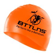BTTLNS Silicone Badekappe Neon-Orange Absorber 2.0 