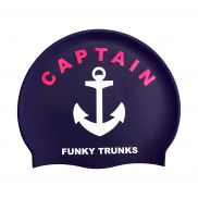 Funky Trunks Silikon Badekappe Captain Funky 