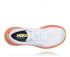 Hoka One One Carbon X Laufschuhe Weiß/Rosa/Gelb Damen  1102887-NCLN