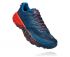 Hoka One One Speedgoat 4 Trail Laufschuhe Blau/Orange Herren  1106525-MBMR