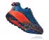 Hoka One One Speedgoat 4 Trail Laufschuhe Blau/Orange Herren  1106525-MBMR