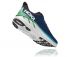 Hoka One One Clifton 7 Laufschuhe Blau/Grün Herren  1110508-MOAN