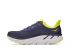 Hoka One One Clifton 7 Laufschuhe Blau/Gelb Herren  1110508-OGEP