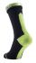 Sealskinz Road thin mid hydrostop Radsocken Schwarz/Gelb Unisex  111161703-070