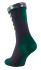 Sealskinz MTB mid mid hydrostop Radsocken Anthrazit/Grün  111161705-033