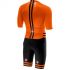 Castelli Sanremo 4.0 speed suit Kurzarm Schwarz/Orange Herren  	 19001-034