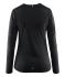 Craft Mind Langarm Laufshirt Schwarz Damen  1903941-9920