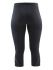 Craft Mind capri 3/4 Laufhose Schwarz Damen  1903945-9920