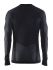 Craft Active intensity crewneck Langarm Unterwäsche Schwarz/Granite Herren  1905337-999985-VRR