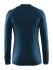 Craft Warm merino Langarm Unterwäsche Blau Herren  1906618-677000