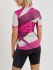 Craft Hale Graphic Radtrikot Rosa/Weiß Damen  1907127-738780