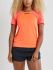 Craft Vent Mesh Kurzarm Laufshirts Orange Damen  1908704-825000