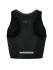 Craft Pro Hypervent Cropped Running Top 2 Schwarz Damen  1914597-999000