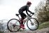 Castelli Velocissima bibtight Trägerhose Schwarz/Rot Damen  19544-231