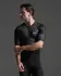 2XU Aero Hex Tri Sleeved Top Schwarz/Weiss Herren  MT7395A-BLK/WHT