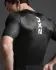 2XU Aero Hex Tri Sleeved Top Schwarz/Weiss Herren  MT7395A-BLK/WHT