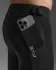 2XU Aero Mesh Kompressions-Laufhose Schwarz/Silber Reflektierend Herren  MA7377B-BLK/SRF
