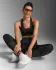      2XU Aero Mesh Medium Impact Bra Schwarz/Silber Reflektierend Damen  WR7348A-BLK/SRF