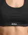      2XU Aero Mesh Medium Impact Bra Schwarz/Silber Reflektierend Damen  WR7348A-BLK/SRF