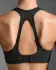      2XU Aero Mesh Medium Impact Bra Schwarz/Silber Reflektierend Damen  WR7348A-BLK/SRF