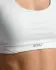  2XU Aero Mesh Medium Impact Bra Weiss/Silber Reflektierend Damen   WR7348A-WHT/SRF
