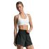  2XU Aero Mesh Medium Impact Bra Weiss/Silber Reflektierend Damen   WR7348A-WHT/SRF