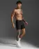 2XU Core Compression 1/2 Shorts Schwarz/Nero Herren   MA4508B-BLK/NRO