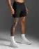2XU Core Compression 1/2 Shorts Schwarz/Nero Herren   MA4508B-BLK/NRO