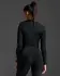 2XU Core Compression Langarmshirt Schwarz/Silber Damen  WA6401A-BLK/SIL
