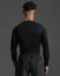 2XU Core Compression Langarmshirt Schwarz/Silber Heren  MA6398A-BLK/SIL