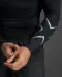 2XU Core Compression Langarmshirt Schwarz/Silber Heren  MA6398A-BLK/SIL