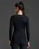 2XU Core Compression Langarmshirt Schwarz/Kein Logo Damen  WA6401A-BLK/NLO