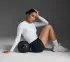 2XU Core Compression Laufshirt langarm Weiss/kein Logo Damen  WA6401A-WHT/NLO