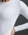 2XU Core Compression Laufshirt langarm Weiss/kein Logo Damen  WA6401A-WHT/NLO