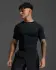 2XU Core Compression Langarmshirt Korte Maus Schwarz/No Logo Herren  MA6399A-BLK/NLO