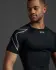 2XU Core Compression Langarmshirt Korte Maus Schwarz/Silber Herren  MA6399A-BLK/SIL
