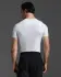2XU Core Kompression Langarmshirt Korte Maus Weiss/No Logo Heren  MA6399A-WHT/NLO