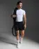 2XU Core Kompression Langarmshirt Korte Maus Weiss/No Logo Heren  MA6399A-WHT/NLO