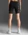 2XU Core Compression Short Schwarz/Silber Damen  WA4176B-BLK/SIL