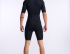 2XU Core Trisuit kurzarm Schwarz Herren  MT7043d-BLK/WHT